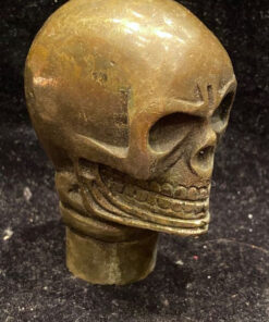 Køb Bronze skull cane grip âmemento morÃ­â online billigt tilbud rabat online shopping